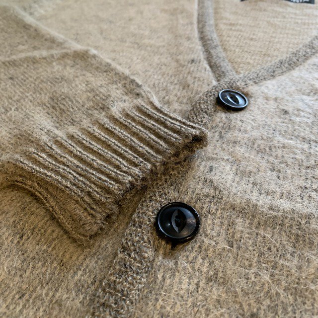 MOHAIR CARDIGAN | BEIGE - 富山県砺波市SwanDive(スワンダイブ) WACKO MARIAワコマリア｜OLD  JOE＆CO 通販可能