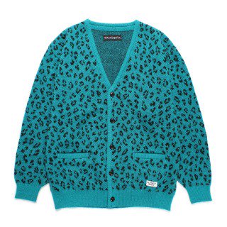 LEOPARD JACQUARD MOHAIR KNIT CARDIGAN-WACKO MARIA(ワコマリア )のことなら富山県砺波市のSwanDiveです。