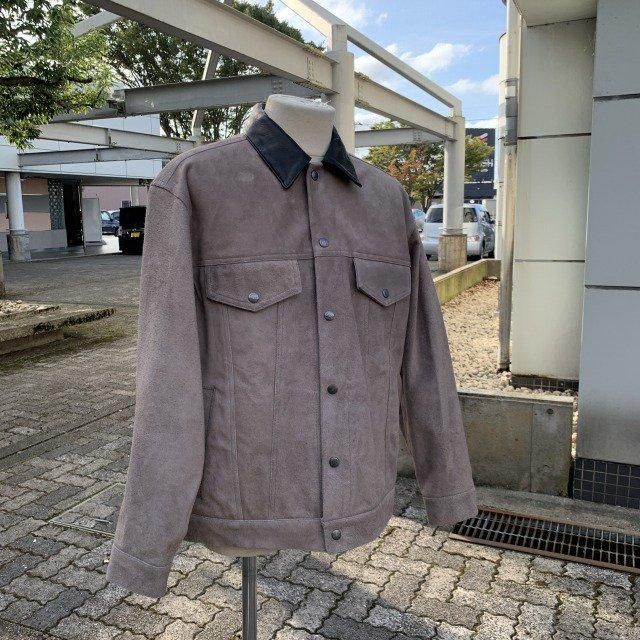 SUEDE LEATHER TRUCKER JACKET-WACKO MARIA(ワコマリア)のこと