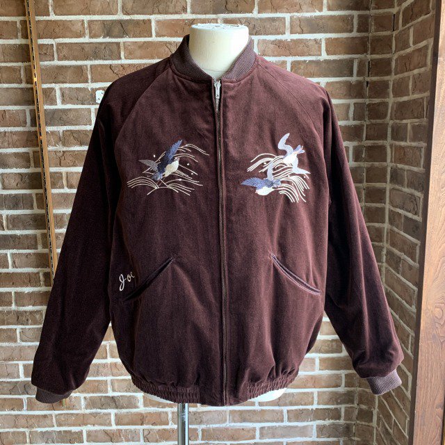 FADED VELVET SOUVENIR JACKET