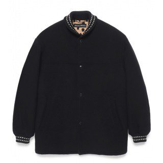 CAR CLUB JACKET | ブラック - 富山県砺波市SwanDive(スワンダイブ) WACKO MARIAワコマリア｜OLD JOE＆CO  通販可能