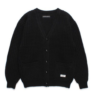 WAFFLE KNIT CARDIGAN-WACKO MARIA(ワコマリア)のことなら富山県砺波市のSwanDiveです。