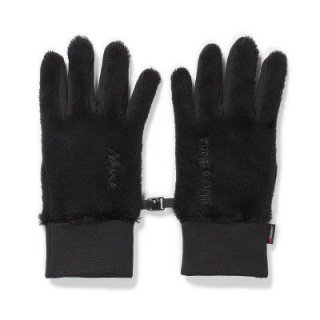 <img class='new_mark_img1' src='https://img.shop-pro.jp/img/new/icons12.gif' style='border:none;display:inline;margin:0px;padding:0px;width:auto;' /> NANGA / FLEECE GLOVES - BLACK