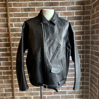 <img class='new_mark_img1' src='https://img.shop-pro.jp/img/new/icons50.gif' style='border:none;display:inline;margin:0px;padding:0px;width:auto;' />PATINA HORSE-HIDE PERFECTO JACKET / PATINA BLACK