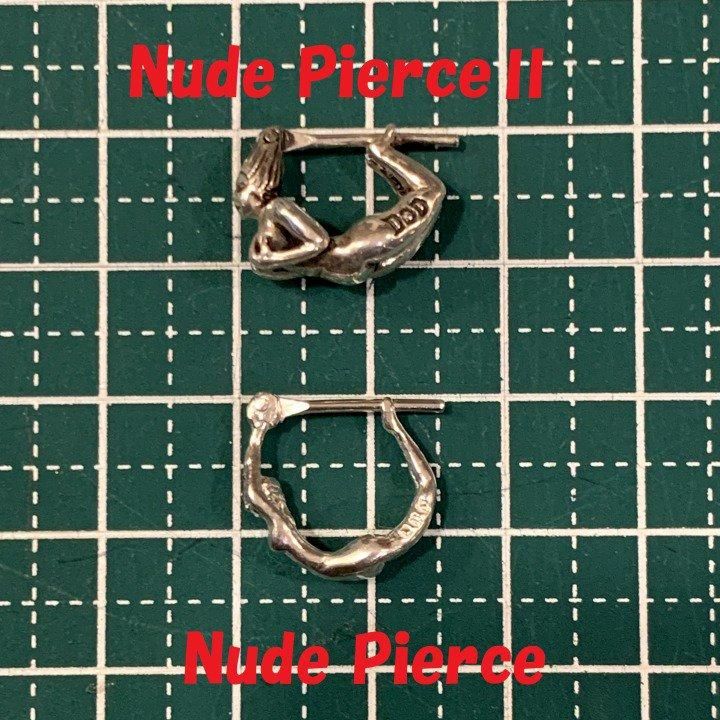 D.O.D ヌードピアス シルバー 両耳 nude pierce D.O.D | 人気のヌードピアス - 富山県砺波市