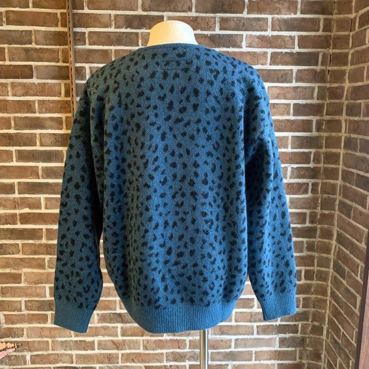 富*山様 wackomaria モヘアレオパードカーディガン WACKO MARIA ワコマリア LEOPARD HEAVY MOHAIR CARDIGAN - CONUR