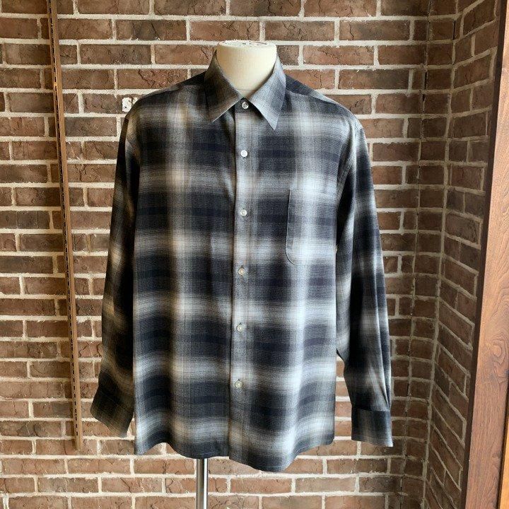 REGULAR COLLAR SHIRT | GRAY - 富山県砺波市SwanDive(スワン