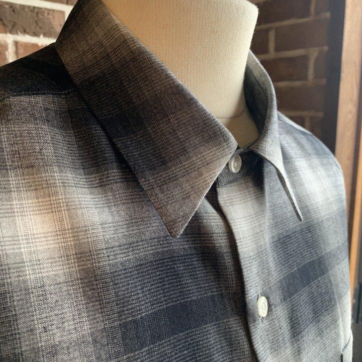 REGULAR COLLAR SHIRT | GRAY - 富山県砺波市SwanDive(スワン REGULAR COLLAR SHIRT | GRAY - 富山県砺波市SwanDive(スワン