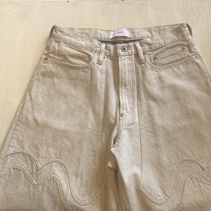 WESTERN DOUBLE KNEE PANTS WIDE CUT