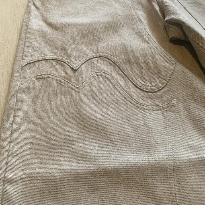 WESTERN DOUBLE KNEE PANTS WIDE CUT