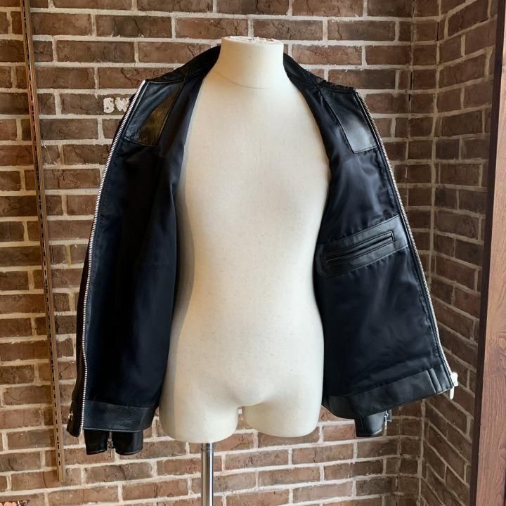 WOLF'S HEAD / SINGLE RIDERS LEATHER JACKET-WACKO MARIA