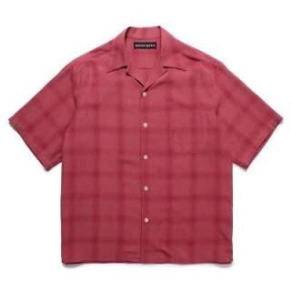 <img class='new_mark_img1' src='https://img.shop-pro.jp/img/new/icons50.gif' style='border:none;display:inline;margin:0px;padding:0px;width:auto;' />OMBRE CHECK OPEN COLLAR SHIRT S/S ( TYPE-3 )/PINK