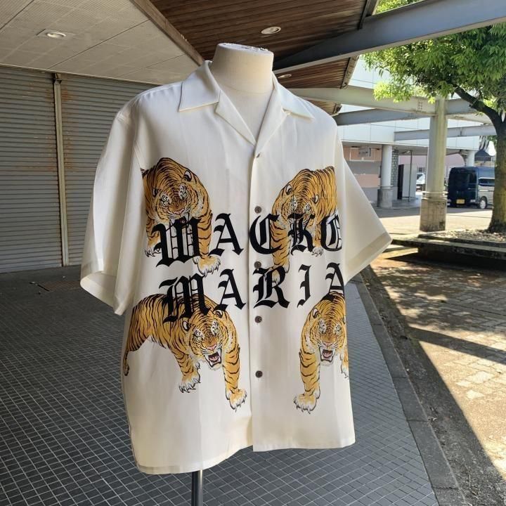 ワコマリア カンフー アロハ レザー tim lehi 56 レザボア WACKO MARIA (ワコマリア) 22FW TIM LEHI L/S アロハシャツ