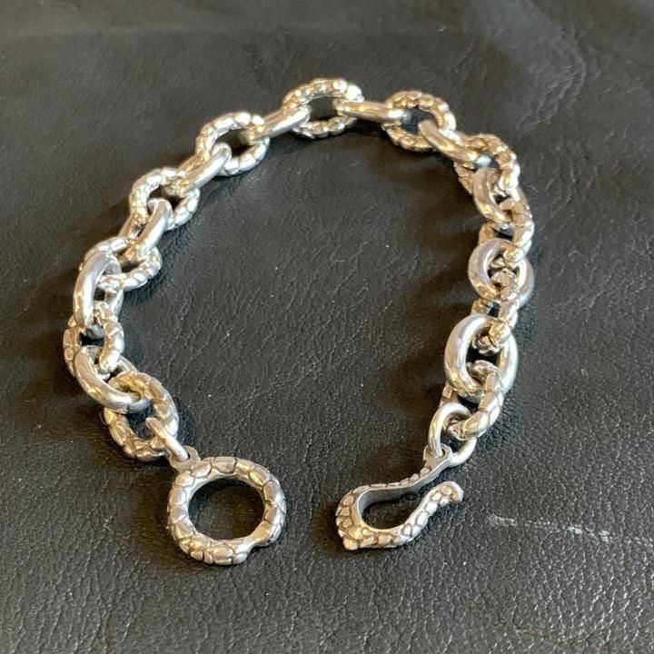 OVAL LINK CROCO BRACELET | ブレスレット - 富山県砺波市