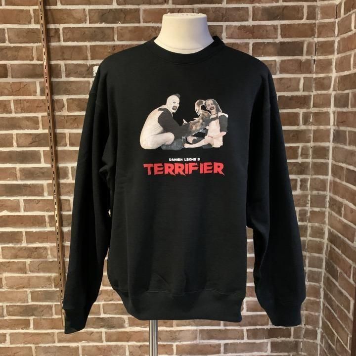 新品 WACKOMARIA × TERRIFIER 25AW コラボ スウェット テリファー クルーネック スウェット-WACKO MARIAのことなら富山