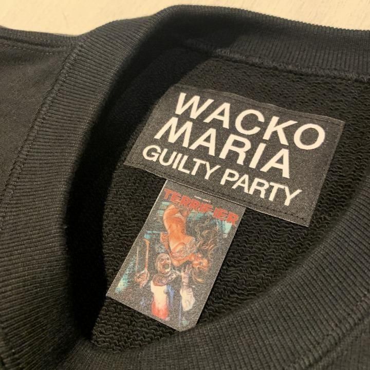 新品 WACKOMARIA × TERRIFIER 25AW コラボ スウェット テリファー クルーネック スウェット-WACKO MARIAのことなら富山