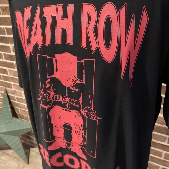 DEATH ROW RECORDS WASHED HEAVY WEIGHT T SHIRT-WACKO MARIAの