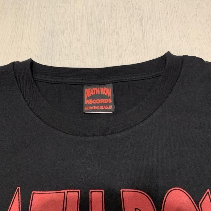 トップス WACKOMARIA DEATH ROW RECORDS T-SHIRT XL DEATH ROW RECORDS / WASHED HEAVY WEIGHT T-SHIRT【WHITE
