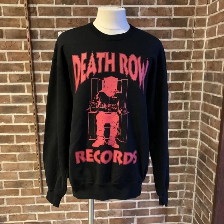 DEATH ROW RECORDS / GARMENT DYED SWEAT SHIRT-WACKO MARIAの