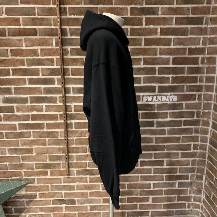 DEATH ROW RECORDS / GARMENT DYED ZIP HOODED SWEAT SHIRT