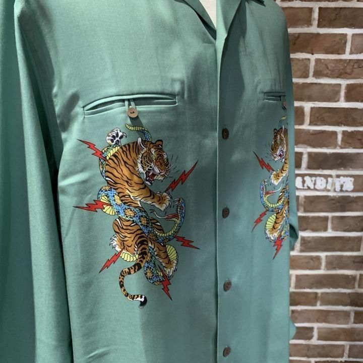 TIM LEHI 50'S OPEN COLLAR SHIRT-WACKO MARIA(ワコマリア)の