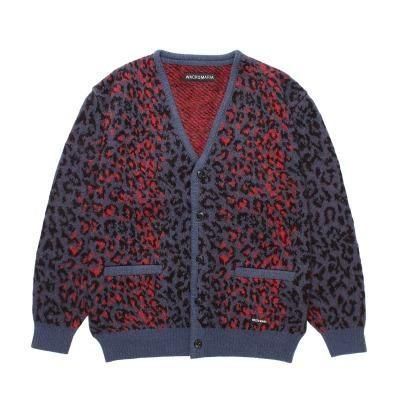 LEOPARD MOHAIR JACQUARD KNIT CARDIGAN-WACKO MARIA(ワコマリア)の