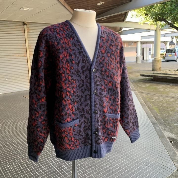 LEOPARD MOHAIR JACQUARD KNIT CARDIGAN-WACKO MARIA(ワコマリア)の