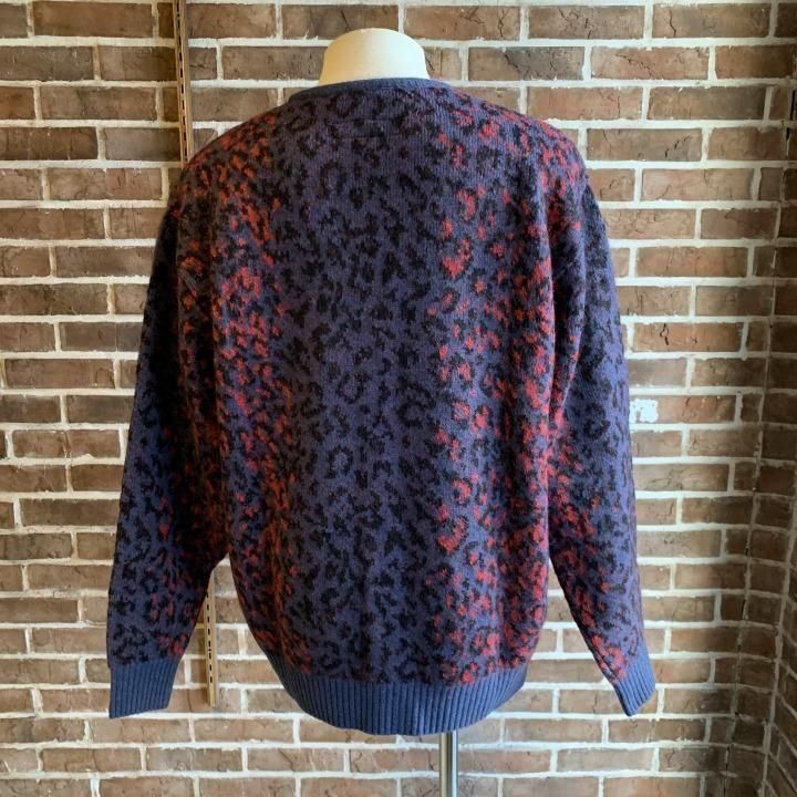 LEOPARD MOHAIR JACQUARD KNIT CARDIGAN-WACKO MARIA(ワコマリア)の