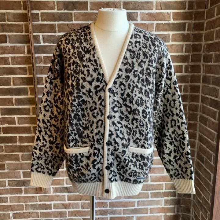 LEOPARD MOHAIR JACQUARD KNIT CARDIGAN-WACKO MARIA(ワコマリア)の