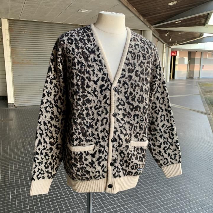 LEOPARD MOHAIR JACQUARD KNIT CARDIGAN-WACKO MARIA(ワコマリア)の