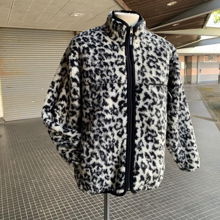 こーさん専用WACKO MARIA REVERSIBLE BOA FLEECE REVERSIBLE LEOPARD BOA FLEECE JACKET【WHITE】｜WACKO MARIA