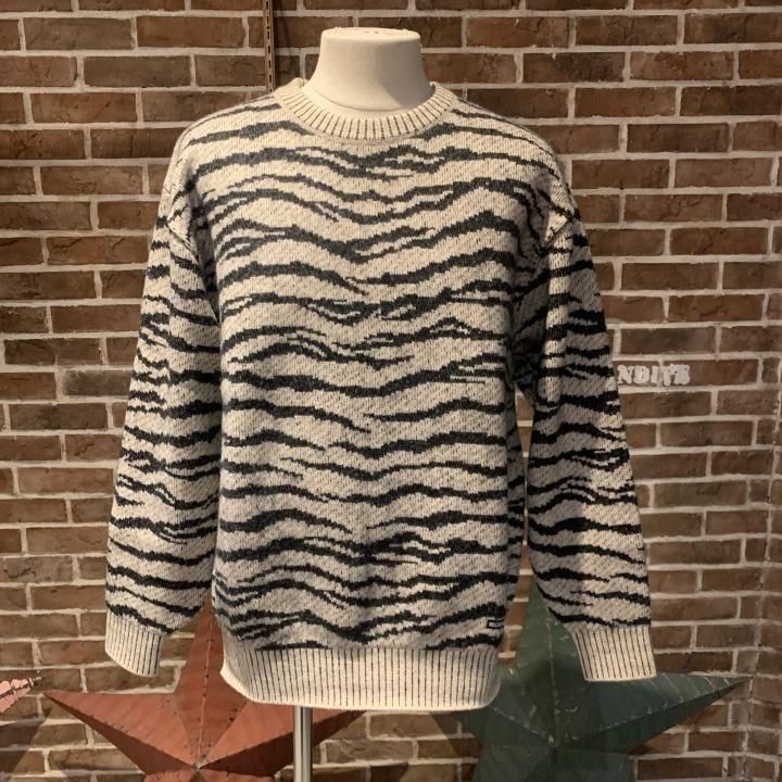 TIGER MOHAIR JACQUARD KNIT SWEATER -WACKO MARIA(ワコマリア)のこと