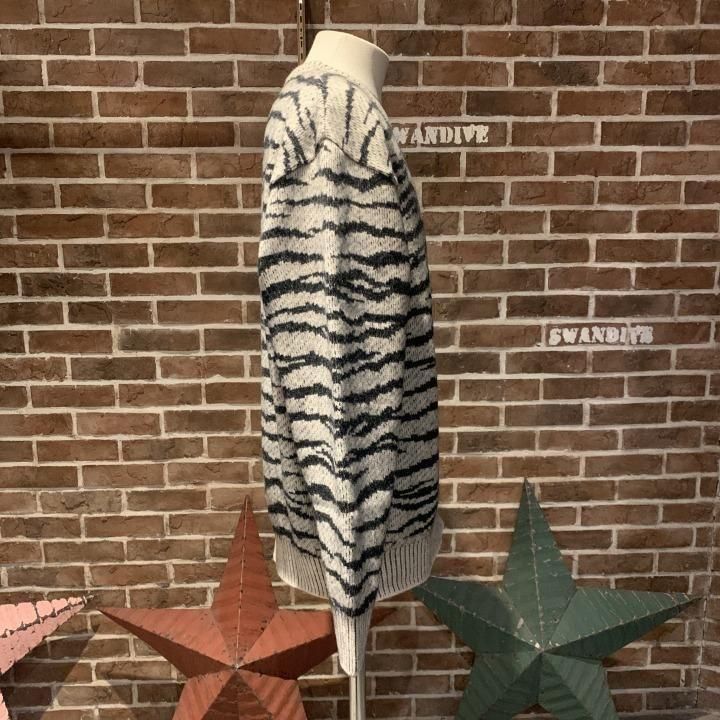 TIGER MOHAIR JACQUARD KNIT SWEATER -WACKO MARIA(ワコマリア)のこと