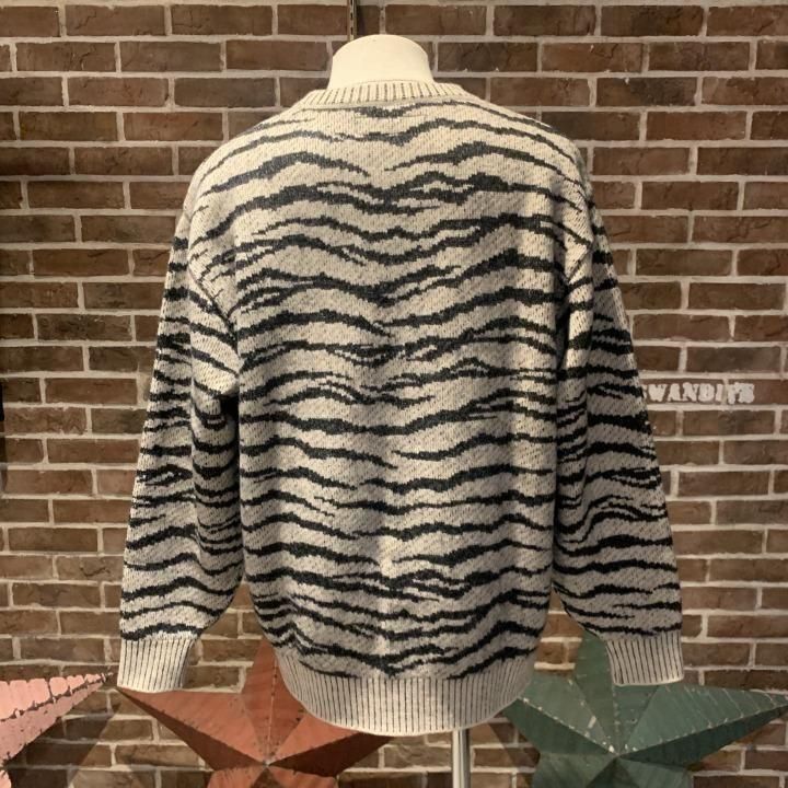 TIGER MOHAIR JACQUARD KNIT SWEATER -WACKO MARIA(ワコマリア)のこと