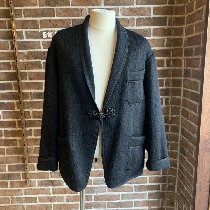 SHAGGY SMOKING JACKET / BLACK exodus SwanDive 富山県砺波市