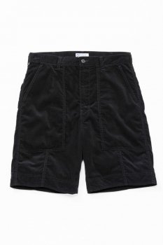 <img class='new_mark_img1' src='https://img.shop-pro.jp/img/new/icons48.gif' style='border:none;display:inline;margin:0px;padding:0px;width:auto;' />【WHITE LINE】WL Cotton Corduroy Shorts/ブラック