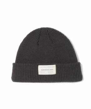 <img class='new_mark_img1' src='https://img.shop-pro.jp/img/new/icons48.gif' style='border:none;display:inline;margin:0px;padding:0px;width:auto;' />【SANDINISTA】Daily Acrylic Rib Knit Cap/チャコール