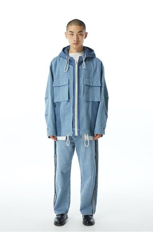 KURO】REMAKE DENIM PARKA BLOUSON/インディゴ - セレクト