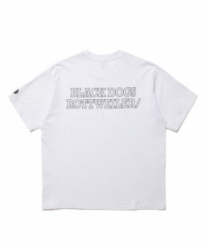 <img class='new_mark_img1' src='https://img.shop-pro.jp/img/new/icons48.gif' style='border:none;display:inline;margin:0px;padding:0px;width:auto;' />【ROTTWEILER】LINE LOGO TEE/ホワイト