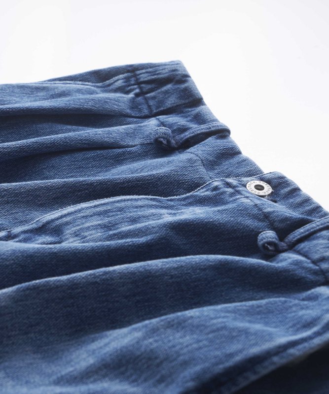 CURLY】INDIGO 2TUCK WIDE EZ SLACKS “ANTIQUE” - セレクトショップ 