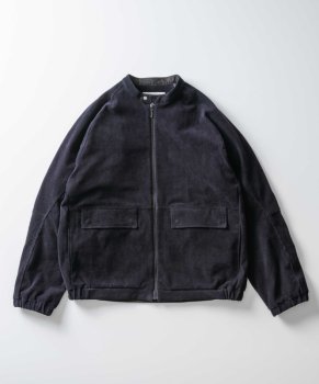 <img class='new_mark_img1' src='https://img.shop-pro.jp/img/new/icons48.gif' style='border:none;display:inline;margin:0px;padding:0px;width:auto;' />【CURLY】KNIT CORDUROY ZIP-UP BLOUSON