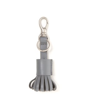 <img class='new_mark_img1' src='https://img.shop-pro.jp/img/new/icons48.gif' style='border:none;display:inline;margin:0px;padding:0px;width:auto;' />【hobo】TASSEL KEY RING COW LEATHER/グレー