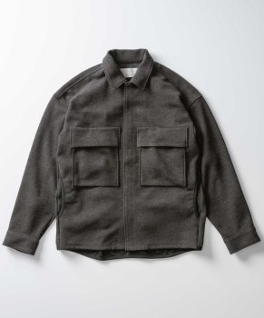 <img class='new_mark_img1' src='https://img.shop-pro.jp/img/new/icons20.gif' style='border:none;display:inline;margin:0px;padding:0px;width:auto;' />【CURLY】THERMO TWILL CPO SHIRT(40%FF)