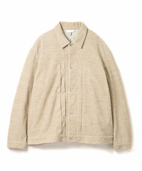 <img class='new_mark_img1' src='https://img.shop-pro.jp/img/new/icons48.gif' style='border:none;display:inline;margin:0px;padding:0px;width:auto;' />【SANDINISTA】Cotton Wool Cord Jacket/グレーベージュ