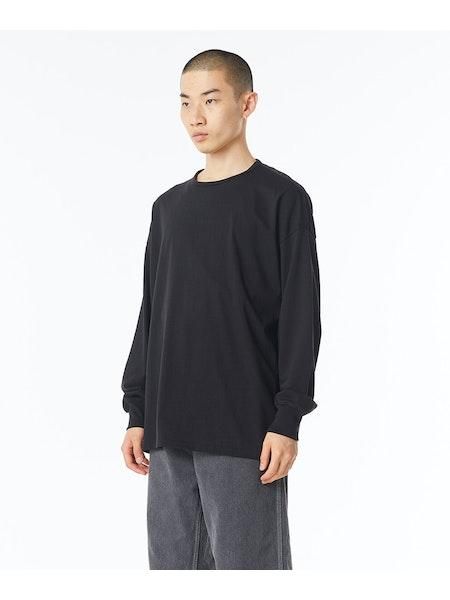 KURO | パラレルヤーンハイゲージ長袖Tシャツ