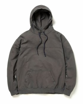 <img class='new_mark_img1' src='https://img.shop-pro.jp/img/new/icons48.gif' style='border:none;display:inline;margin:0px;padding:0px;width:auto;' />【hobo】L/S HOODY COTTON SWEAT VINTAGE WASH/チャコール