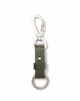 <img class='new_mark_img1' src='https://img.shop-pro.jp/img/new/icons48.gif' style='border:none;display:inline;margin:0px;padding:0px;width:auto;' />【hobo】BUTTON STUD KEY RING SMOOTH COW LEATHER/オリーブ