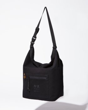 <img class='new_mark_img1' src='https://img.shop-pro.jp/img/new/icons48.gif' style='border:none;display:inline;margin:0px;padding:0px;width:auto;' />【hobo】PLAY SOFT COOLER ROLLTOP BAG COTTON CANVAS VINTAGE WASH/ブラック