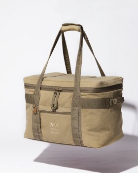 <img class='new_mark_img1' src='https://img.shop-pro.jp/img/new/icons13.gif' style='border:none;display:inline;margin:0px;padding:0px;width:auto;' />【hobo】PLAY SOFT COOLER CONTAINER BAG COTTON CANVAS VINTAGE WASH/コヨーテ