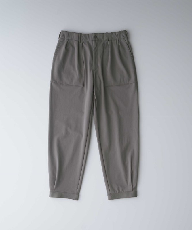 CURLY】FRENCH TERRY HEM TUCK PANTS | カフス＆タック仕様のPBT裏毛 ...